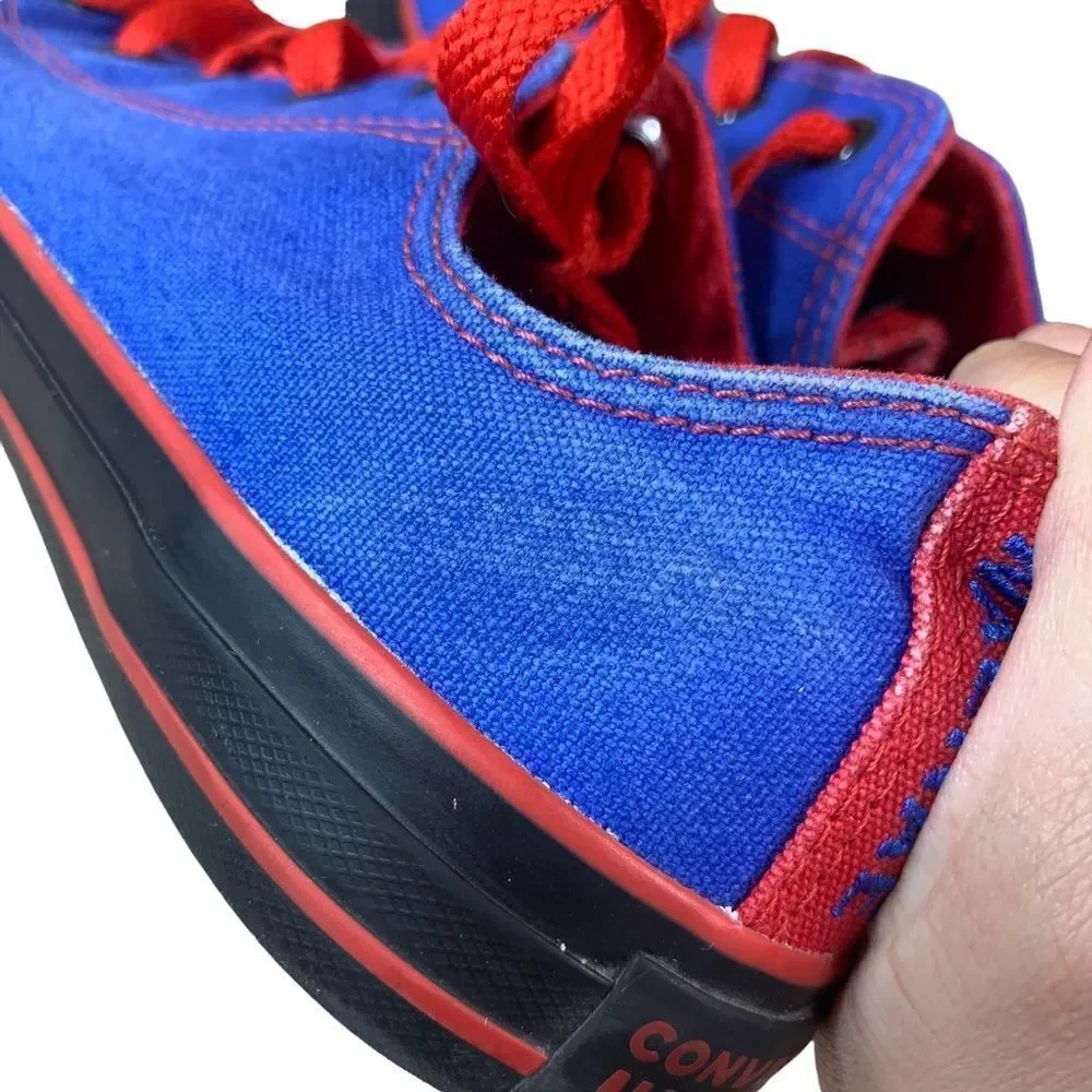 ‎Converse All Star blue and red sneakers